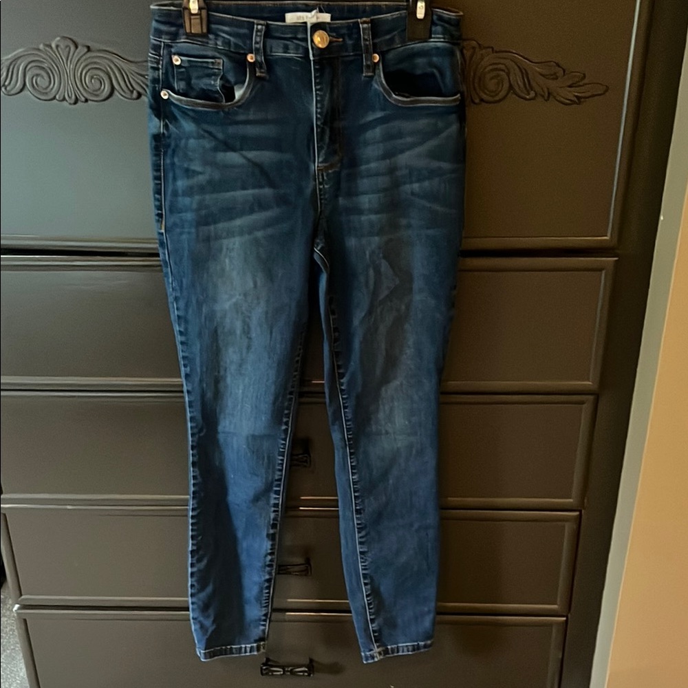 STS Blue Women's Skinny Jeans - Dark Blue